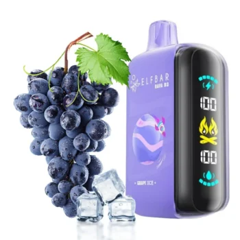 Одноразка Elf Bar Grape Ice (Виноград Лід) RAYA D3 25000