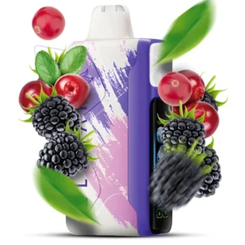 Одноразка Elf Bar Ice King Blackberry Cranberry (Ожина Журавлина) 30000