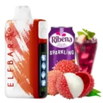 Одноразка Elf Bar Ice King - Ribena Lychee (Горобина Лічі) 30000