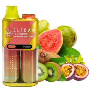 Одноразка Elf Bar Kiwi Passion Fruit Guava (Ківі Маракуя Гуава) BC20000
