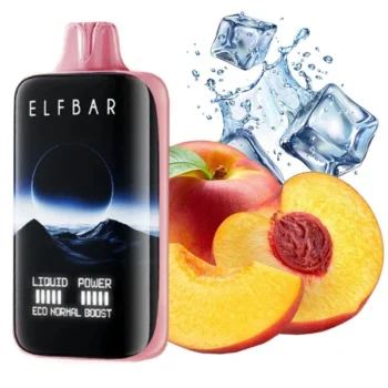 Одноразка Elf Bar Moonnight - Peach Ice (Персик Лід) 40000