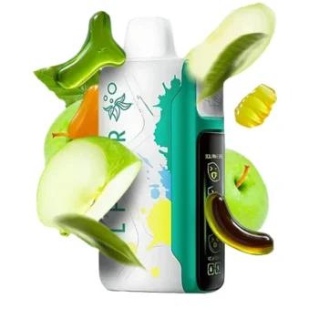 Одноразка Elf Bar Sour King Sour Apple Candy (Кислі Яблучні Цукерки) 30000