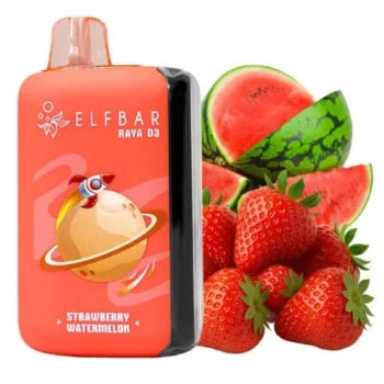 Одноразка Elf Bar Strawberry Watermelon (Полуниця Кавун) RAYA D3 25000