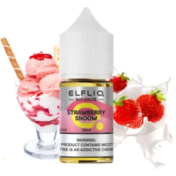 Рідина Elf Liq Strawberry Snoow (Полуниця Десерт) 30мл