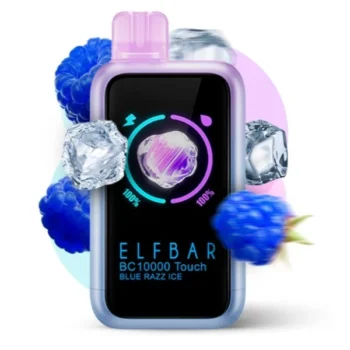 Одноразка Elf Bar Blue Razz Ice (Блакитна Малина Лід) BC 10000 Touch