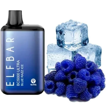 Одноразка Elf Bar Blue Razz Ice (Прохолодний Ягідний Лимонад) BC5000 ULTRA