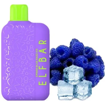Одноразка Elf Bar Blue Razz Ice (Ягідний Лимонад) EP8000