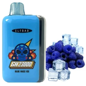 Одноразка Elf Bar Blue Razz Ice (Ягідний Лимонад Лід) GH23000