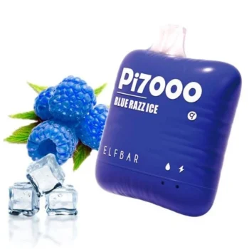 Одноразка Elf Bar Blue Razz Ice (Ягідний Лимонад Лід) PI 7000