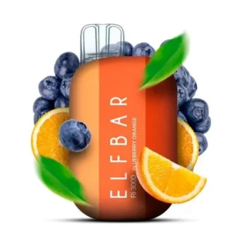 Одноразка Elf Bar Blueberry Orang (Чорниця Апельсин) RI 3000