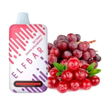 Одноразка Elf Bar Grape Cranberry (Виноград Журавлина) BC 15000