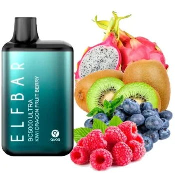 Одноразка Elf Bar Kiwi Dragon Fruit Berry (Ківі Драгонфрут Ягоди) BC5000 ULTRA