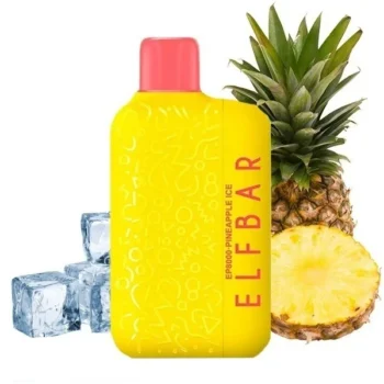 Одноразка Elf Bar Pineapple Ice (Ананас Лід) EP8000