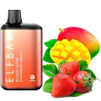 Одноразка Elf Bar Strawberry Mango (Полуниця Манго) BC5000 ULTRA