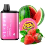 Одноразка Elf Bar Strawberry Watermelon Bubble Gum (Полуниця Кавун Солодка Жуйка) BC5000 ULTRA