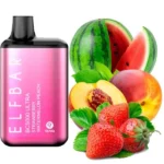 Одноразка Elf Bar Strawberry Watermelon Peach (Полуниця Кавун Персик) BC5000 ULTRA