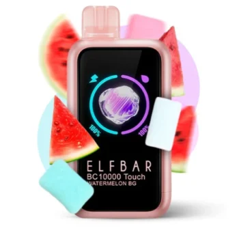 Одноразка Elf Bar Watermelon BG (Кавун Солодка Жуйка) BC 10000 Touch