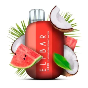 Одноразка Elf Bar Watermelon Coconut Water (Кавун Кокос) RI 3000