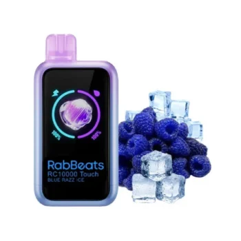 Одноразка Rab Beats Blue Razz Ice (Ягідний Лимонад Лід) RC 10000 Touch