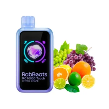 Одноразка Rab Beats Citrus Grape (Цитрус Виноград) RC 10000 Touch