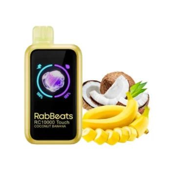 Одноразка Rab Beats Coconut Banana (Кокос Банан) RC 10000 Touch