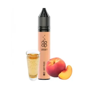 Сольова Рідина LUCKY Juicy Peach (Соковитий Персик) 30 МЛ 50 МГ
