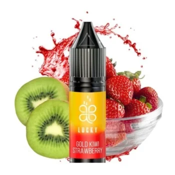 Сольова Рідина LUCKY Salt Gold Kiwi Strawberry (Ківі Полуниця) 15 МЛ 50 МГ