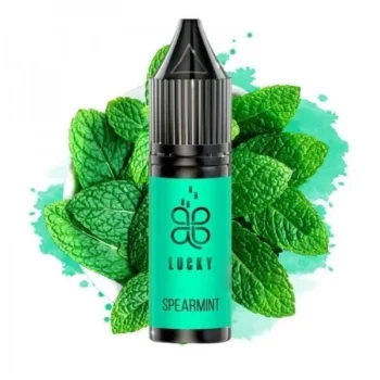 Сольова Рідина LUCKY Salt Spearmint (М'ята) 15 МЛ 50 МГ
