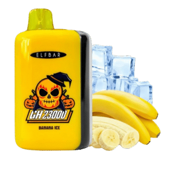 Одноразка Elf Bar Banana Ice (Банан Лід) GH23000