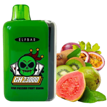 Одноразка Elf Bar Kiwi Passion Fruit Guava (Ківі Маракуя Гуава) GH23000
