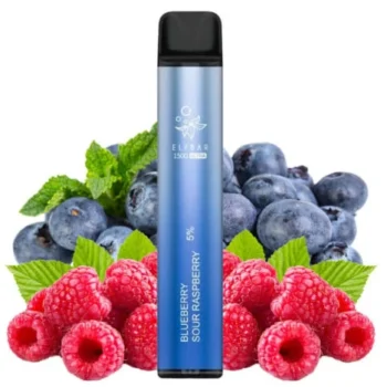 Одноразка Elf Bar Blueberry Sour Raspberry Ultra (Чорниця Кисла Малина) 1500