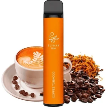 Одноразка Elf Bar Coffee Tobacco (Кава Тютюн) 1500