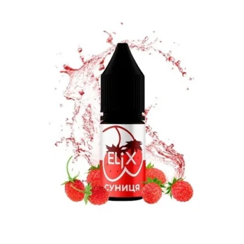 Сольова Рідина ELiX - Strawberry (Суниця) 10 МЛ 50 МГ