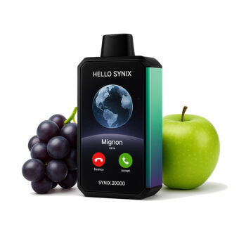 Одноразка Hello Synix Grape Apple (Виноград Яблуко) (30000 Затяжок)