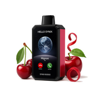 Одноразка Hello Synix Cherry Twist (Вишня Твіст) (30000 Затяжок)