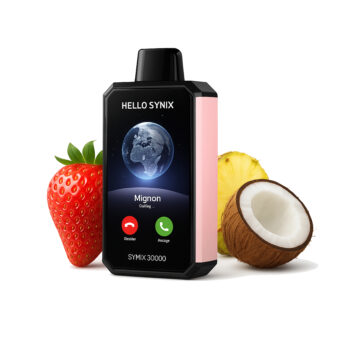 Одноразка Hello Synix Strawberry Colada (Полуниця Колада) (30000 Затяжок)