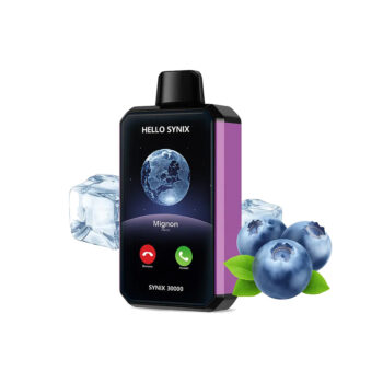 Одноразка Hello Synix Blueberry Razz (Блуберрі Разз) (30000 Затяжок)