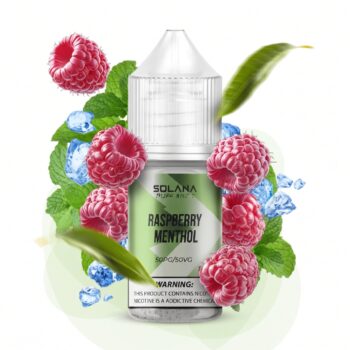 Сольова Рідина Solana Raspberry Menthol (Солана Малина Ментол) 30ml 50mg