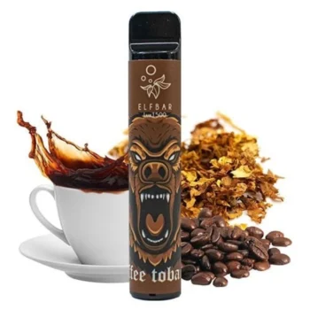 Одноразка Elf Bar Lux Coffee Tobacco (Кава Тютюн) 1500