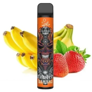 Одноразка Elf Bar Lux Strawberry Banana (Полуниця Банан) 1500