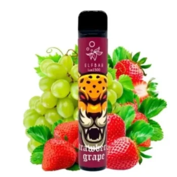 Одноразка Elf Bar Lux Strawberry Grapes (Полуниця Виноград) 1500