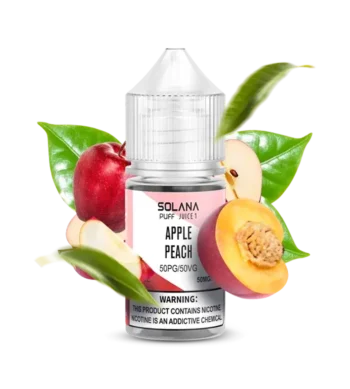 Сольова Рідина Solana Apple Peach (Солана Яблуко Персик) 30ml 50mg