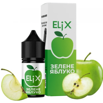 Сольова Рідина ELiX -  Green Apple 30 ml