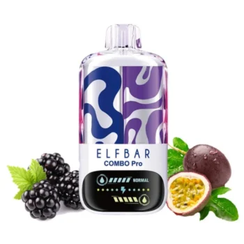 Одноразка Elf Bar Combo Pro Blackberry Passionfruit (Ожина Маракуя) 30000