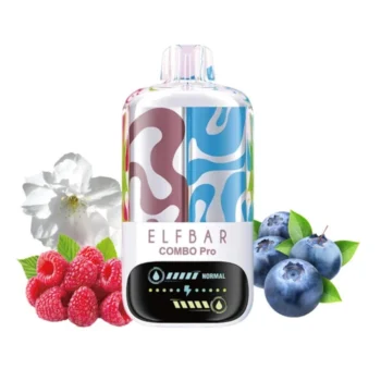 Одноразка Elf Bar Combo Pro Jasmine Raspberry Blueberry Ice (Жасмин Малина Чорниця Лід) 30000