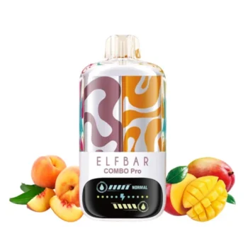 Одноразка Elf Bar Combo Pro Peach Triple Mango (Персик Потрійний Манго) 30000