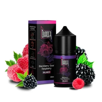 Сольова Рідина Chaser Black Blackberry Sour Raspberry (Ожина Сауер Малина) 30 ml 50mg