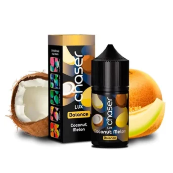 Сольова Рідина Chaser Lux Coconut Melon (Кокос Диня) 30 ml 50mg