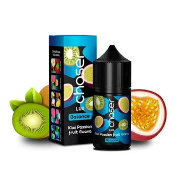 Сольова Рідина Chaser Lux Kiwi Passion Fruit Guava (Ківі Маракуя Гуава) 30 ml 50mg