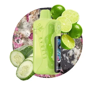Одноразка Elf Bar Lush King Pro - Cucumber Lime (Огірок Лайм) 40000